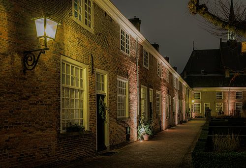 Breda, een sfeervol Begijnhof in de winterperiode