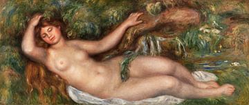 Liegende nackte Frau, Renoir (1910)