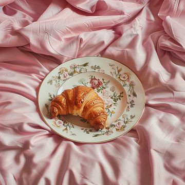 Croissant in bed s'il vous plaît van The Home Style Club