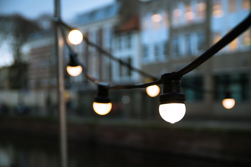 Lichter am Abend von Wouter Kouwenberg