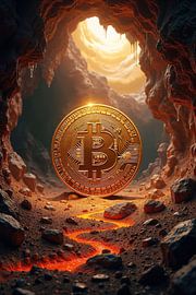 BITCOIN CAVE – Un bitcoin dans une grotte