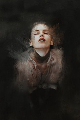 Abstract portret "dreaming"