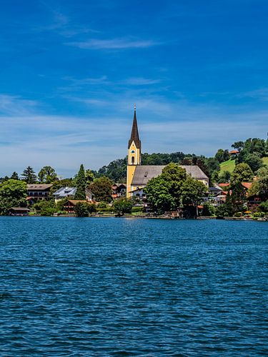 BAVIÈRE : VUE DE L'ÉGLISE
