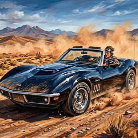 Corvette Stingray Convertible by DeVerviersBelgium