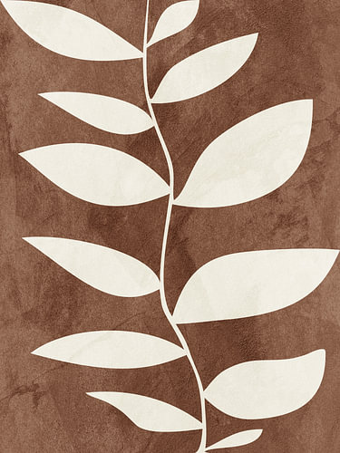 Tropical Leaves - Abstracte kunst