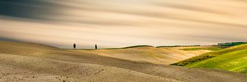 Toscaans landschap in panorama van eric van der eijk