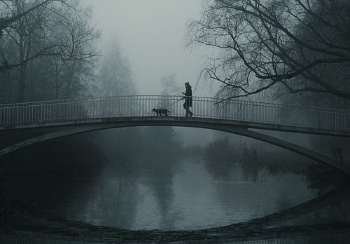 Winter in het Wezenlandenpark