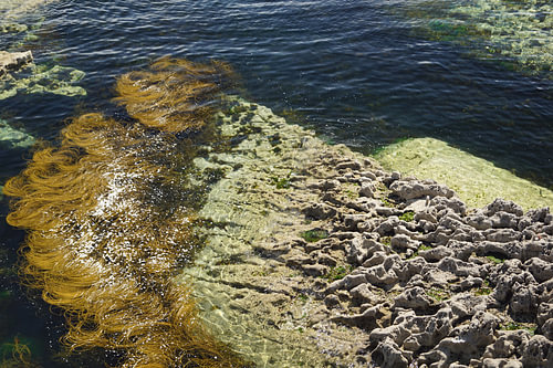 Kust bij St. John's Point in Ierland