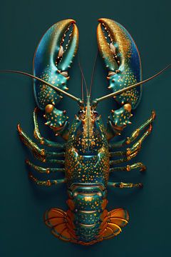 Lobster Luxe - BRONS GREEN Metallic-Ölfarbe CANCER von Marianne Ottemann - OTTI