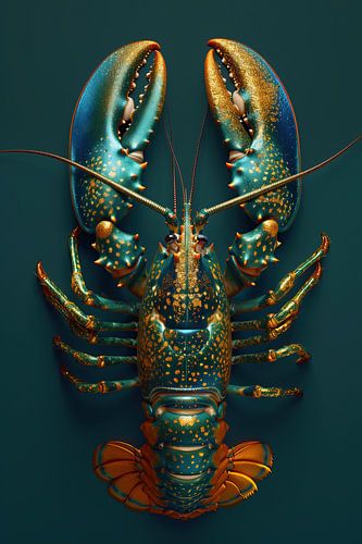 Lobster Luxe - BRONS GREEN Metallic Oil Colour CANCER by Marianne Ottemann - OTTI