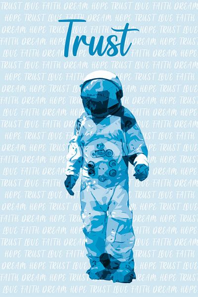 Spaceman AstronOut (TRUST) by Gig-Pic by Sander van den Berg