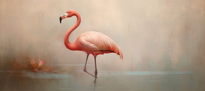 Flamingo | Flamingo by Wonderful Art