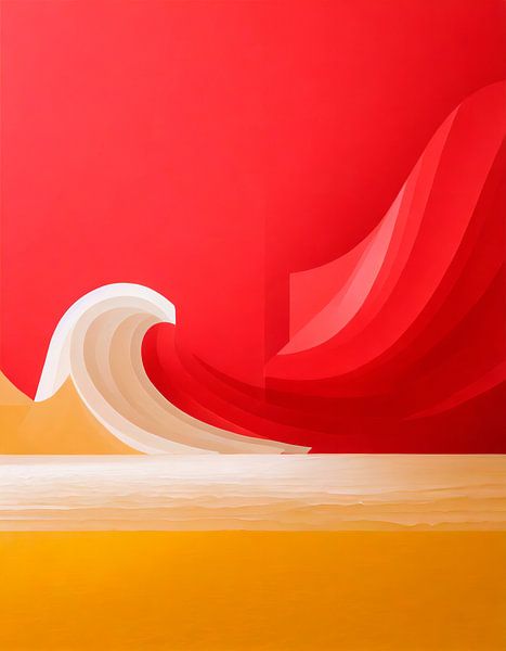 The wave by Fine Art Studios