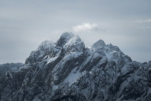 L'hiver dans les Alpes autrichiennes