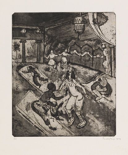 Max Pechstein - Russisch Ballet, 1912
