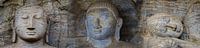 Drieluik Boeddha beelden van Rietje Bulthuis thumbnail