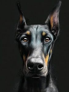 Doberman dog #dog