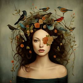 Mes oiseaux chanteurs sur Mirjam Duizendstra