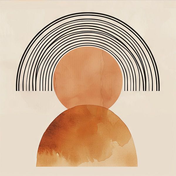 Abstract geometry by Poster Art Shop