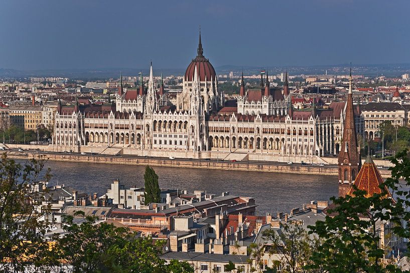 Parliament Budapest, Hungary  by Gunter Kirsch