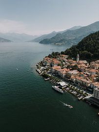 Bellagio | Lake Como | Drone shot by Roanna Fotografie
