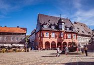 Town hall with market place of Goslar in the Harz Mountains by Animaflora PicsStock thumbnail