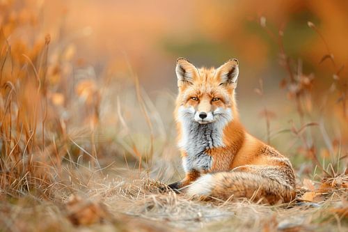 The Peace of Morning | A Fox in Nature at Sunrise