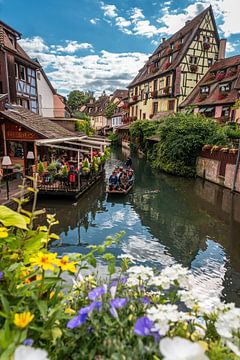 Petite venise in Colmar, Frankrijk (0207) van Reezyard