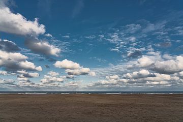 A cloudy beach