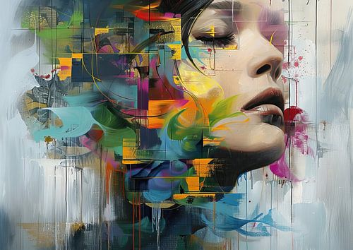 Visages dans la brume chromatique