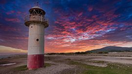 Hodbarrow Haverigg Leuchtturm 3 von Hans Janssen