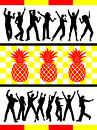 DOES Pop Art Pineapple Party von Doesburg Design Miniaturansicht