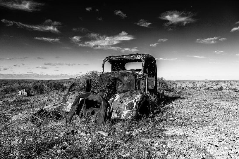 Achtergelaten auto von Joke Beers-Blom