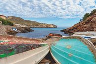 Boats at Cala Carbo, Majorca by Inge van der Hart Fotografie thumbnail