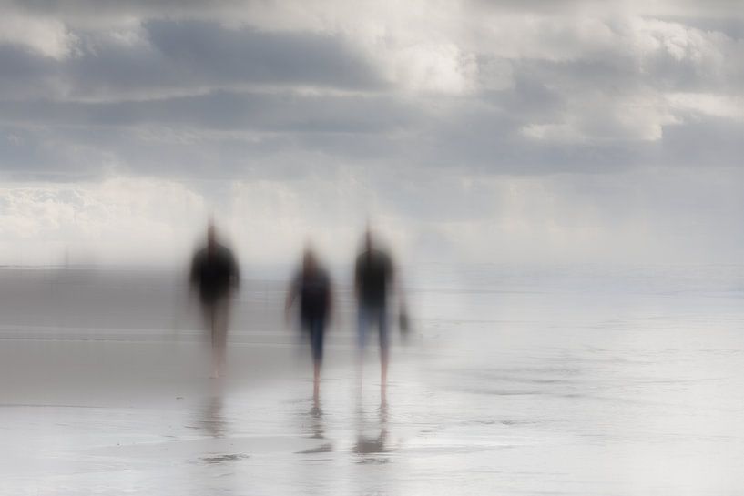 Strandspaziergang auf Texel von Ingrid Van Damme fotografie