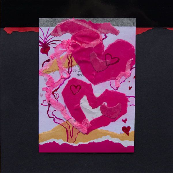 Loving Me, and the Family - from the series: &#039;Loving Hearts&#039; by Annemarie Gorter