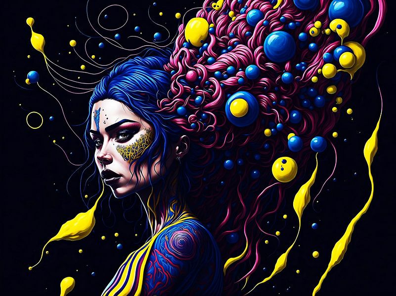 De getatoeëerde vrouw II van DeVerviersBelgium
