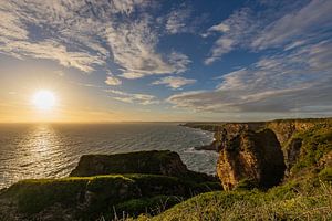 Coucher de soleil dans le Pembrokeshire