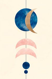 Boho Moon Shapes