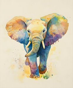 Bunter Elefant