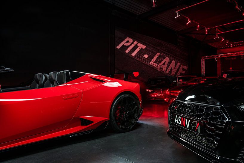 Lamborghini Huracan sur jantes Vossen par Bas Fransen