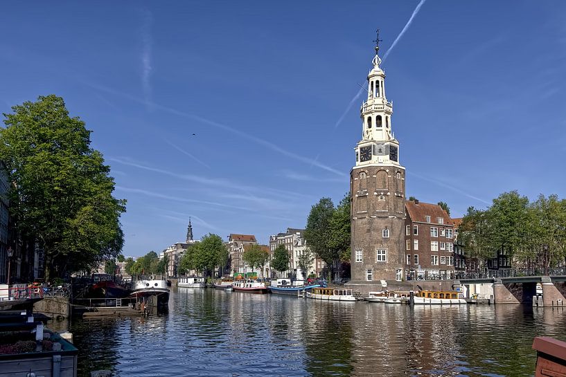 Montelbaantoren at Oudeschans in Amsterdam by Robert Jan Smit