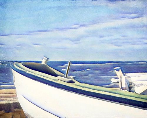 Fishing boat on the beach of Cadiz