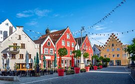 Die Altstadt von Abensberg von ManfredFotos