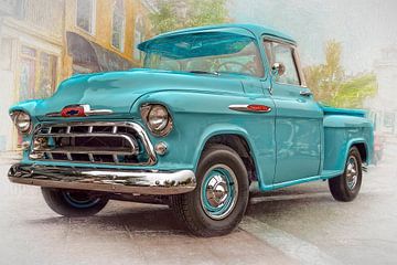 Chevy Pickup 3100 van Bill Posner