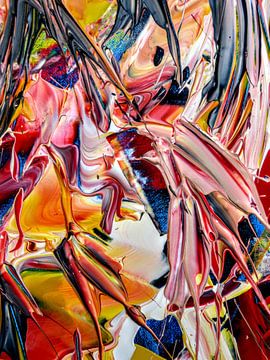 Abstract 128 by Rob Hautvast- Abstract kunstschilder