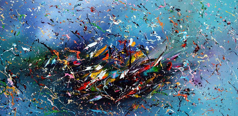 In The Beginning van Gena Theheartofart
