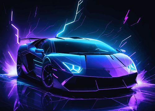 Lamborghini Neon 2