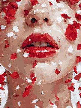 Modern Abstract Portrait by SPEQ ART