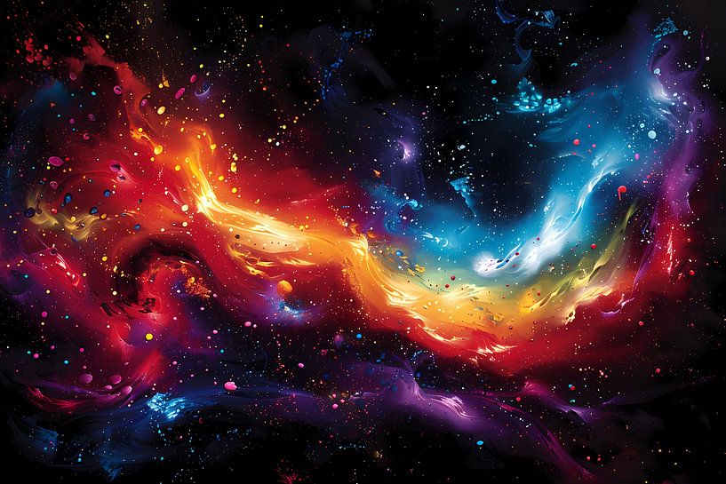 Abstract Galaxy by Art & Soul Creations
